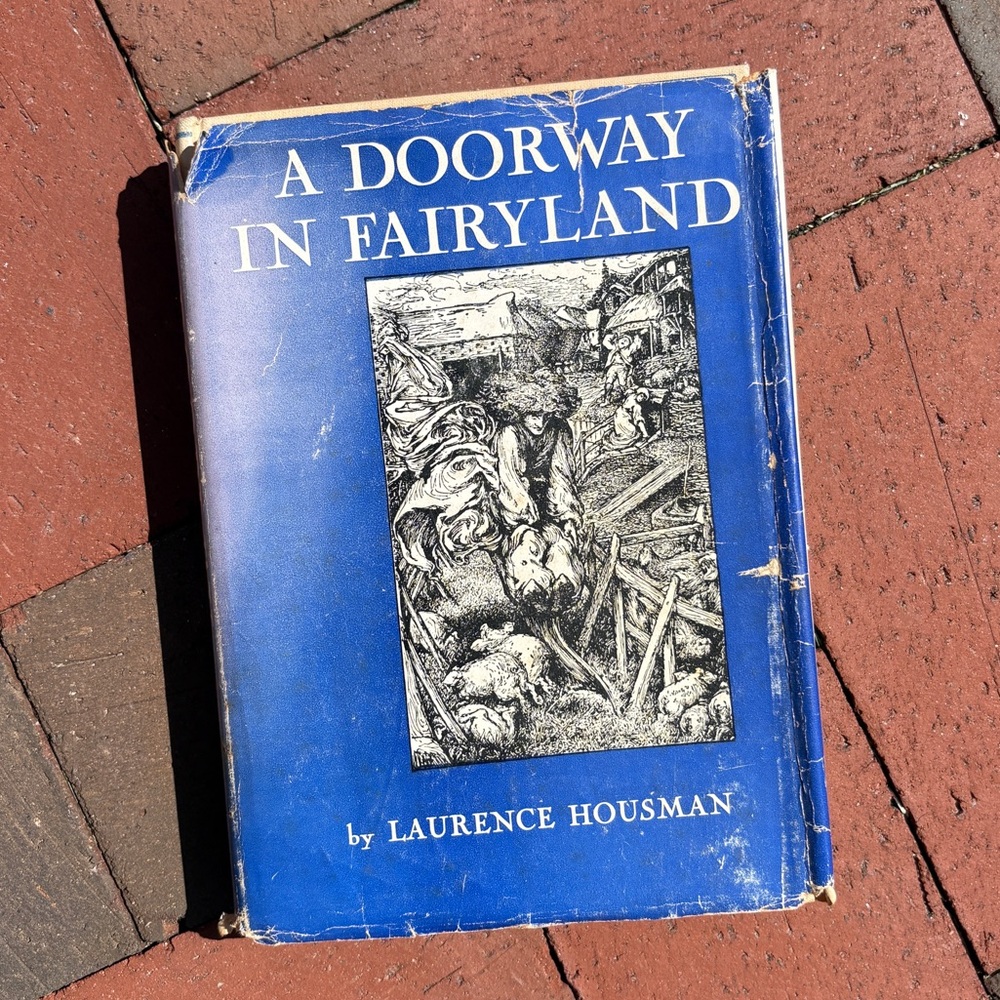 1937 A Doorway in Fairyland Wood Engravings Fairy Tales Rose Princess Palace DJ - Picture 2 of 14
